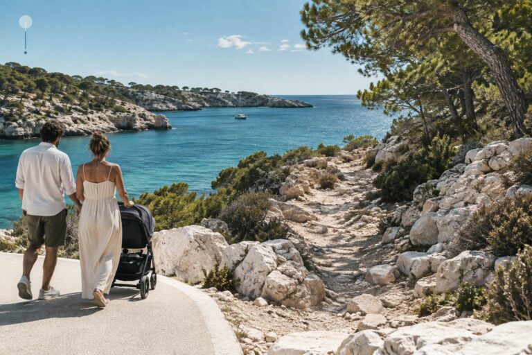 Cap d&rsquo;Antibes en poussette : où ça passe et où ça bloque