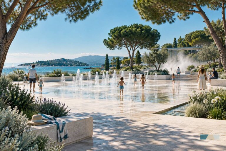 Jeux d&rsquo;eau à Nice : les points d&rsquo;eau ouverts aux enfants