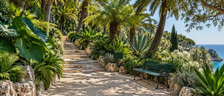 Jardin botanique de Nice : dénivelé, ombre et durée de visite
